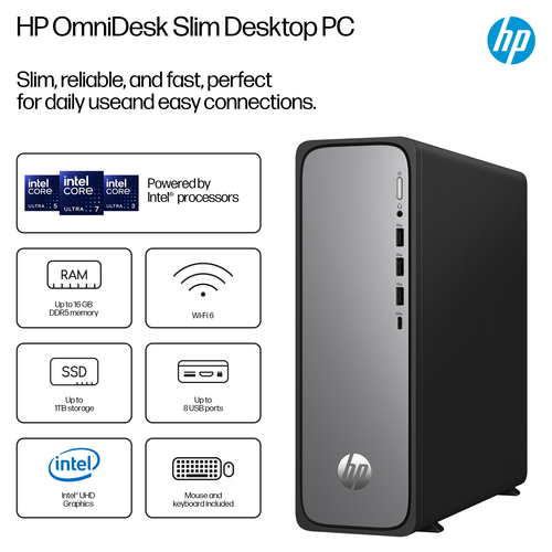 HP OmniDesk Slim Desktop S03-0015na PC