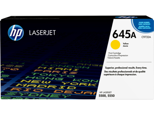 HP Toner 645AC SCRP - Yellow (C9732A)