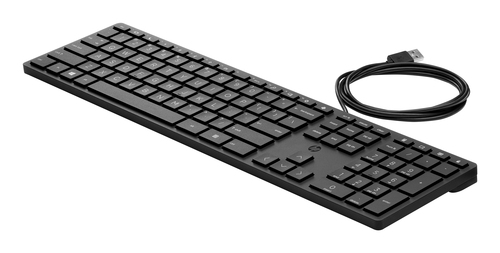 HP 320K keyboard Office USB Black – image 3