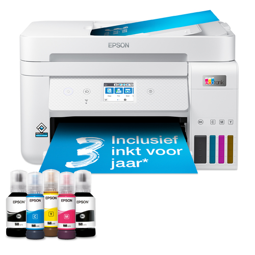 Epson EcoTank ET-4856 A4 multifunctionele Wi-Fi-printer met inkttank all-in-one printer, afbeelding 2