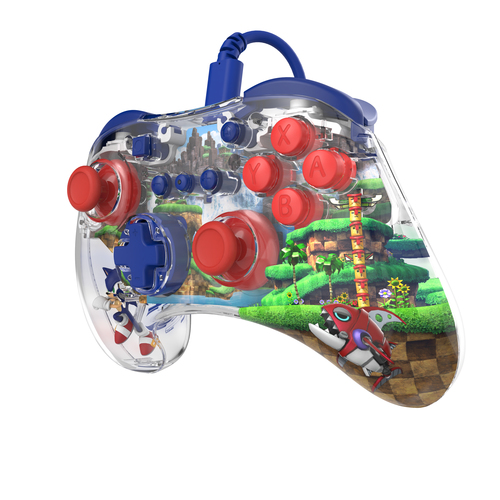 PDP REALMz Wired Controller: Sonic Green Hill Zone, For Nintendo Switch & Nintendo Switch - OLED Model – image 7