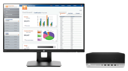 HP ProDesk 600 G3 SFF + VH240a