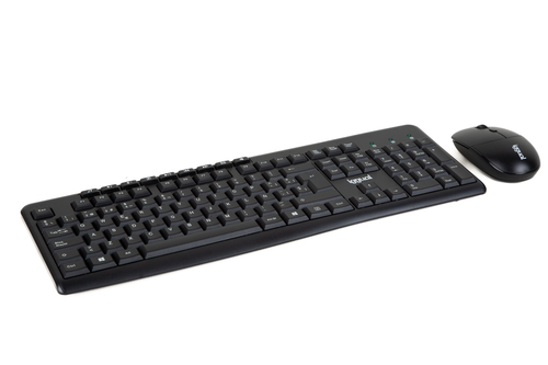 iggual WMK-BASIC keyboard Mouse included Office RF Wireless QWERTY Black – image 2