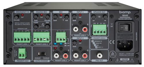 Biamp Commercial Audio MA60 Black – image 2