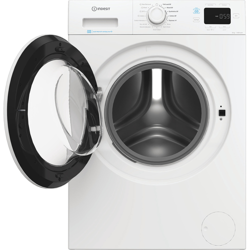 Indesit IP846PUSHGO 8kg 1400 Spin Washing Machine in White A Rated Pus - image 5