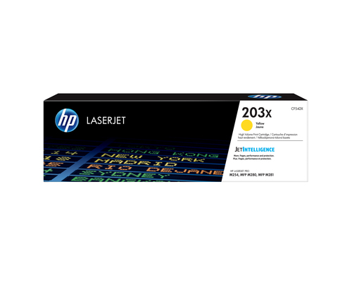 HP 203X High Yield Original Yellow LaserJet Toner Cartridge (CF542X) - image 1