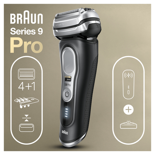 Braun Series 9 Pro 81747596 men's shaver Foil shaver Trimmer Black