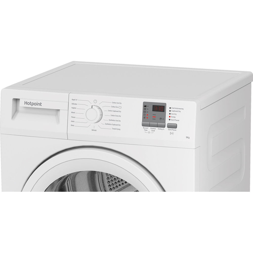 Hotpoint C HD C92 Wwgd UK 9 kg Condenser Tumble Dryer - White - image 5
