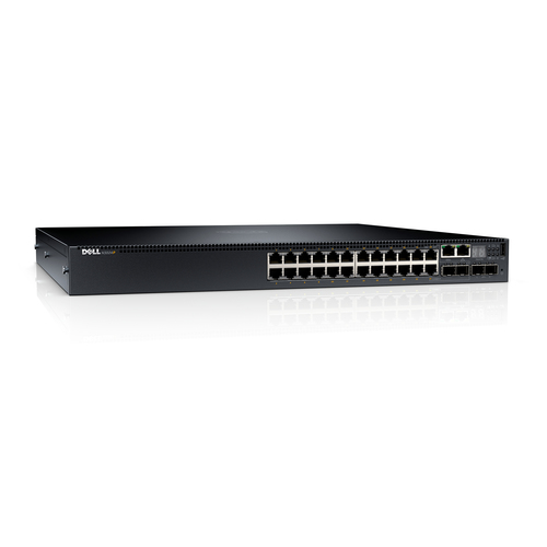Dell N3024EP Managed L3 Gigabit Ethernet (10/100/1000) Power over Ethernet (PoE) 1U Black – image 2