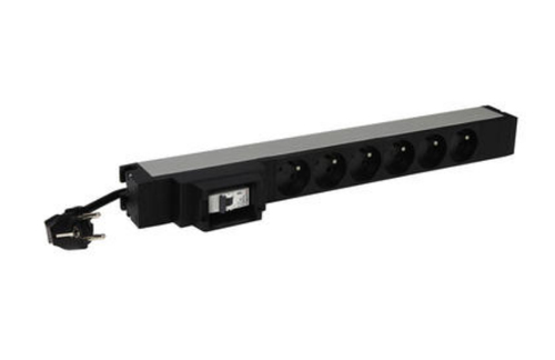 Legrand 646830 power distribution unit (PDU) 6 AC outlet(s) 1U Black