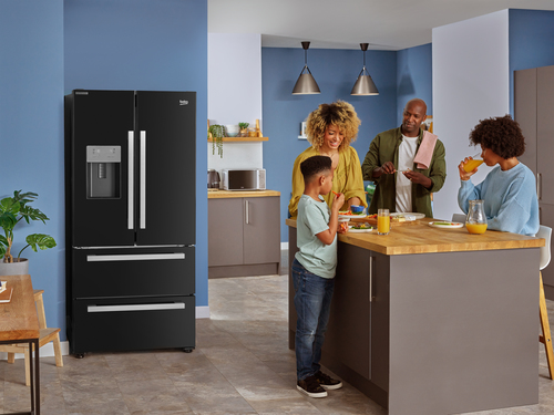 Beko GRNE360520DB Freestanding American Style Fridge Freeze with HarvestFresh™ – image 5