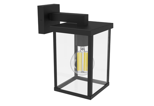 Philips 8720169266377 outdoor lighting Outdoor wall lighting E27 Black