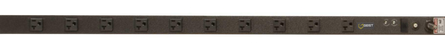 Vertiv Geist VSSAN104-102S20 power distribution unit (PDU) 10 AC outlet(s) 0U Black
