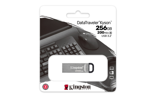 Kingston DataTraveler Kyson USB 3.2 Flash Drive 256GB - image 4