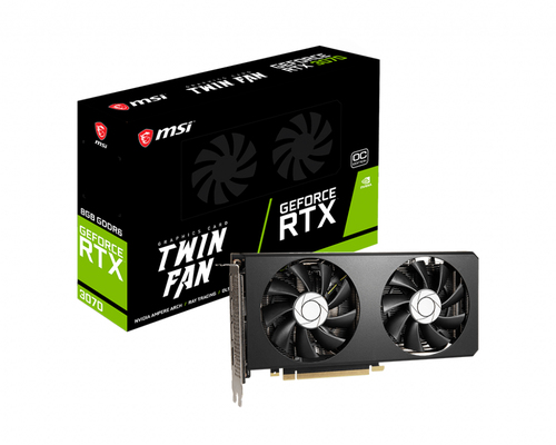 MSI RTX 3070 TWIN FAN 8G OC LHR