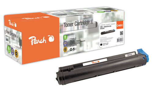 Peach PT231 toner cartridge 1 pc(s) Compatible Black