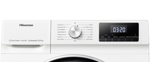 Hisense WDQY1014EVJM washer dryer Front-load White – image 8