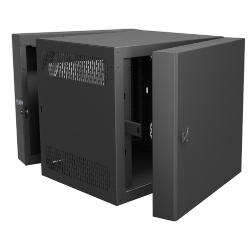 Middle Atlantic CWR-12-30SD4 rack cabinet 12U Wall mounted rack Black