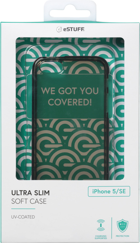 eSTUFF ES671001 mobile phone case Cover Black, Transparent – image 2