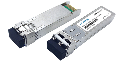 ATGBICS XG-SFP-ZR-SM1550 Ruijie compatible Transceiver SFP+ 10GBase-ZR (1550nm SMF 80km LC DOM)