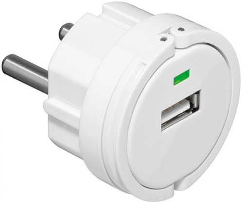 Techly IPW-USB-SH mobile device charger White