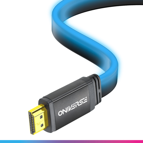 Oniverse ONICAB2-HDMILED-BLUE HDMI кабель 2 m HDMI Тип A (Стандарт) Синий