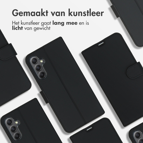 Accezz Wallet Softcase Bookcase Samsung Galaxy A15 (5G/4G) Telefoonhoesje Zwart, afbeelding 2