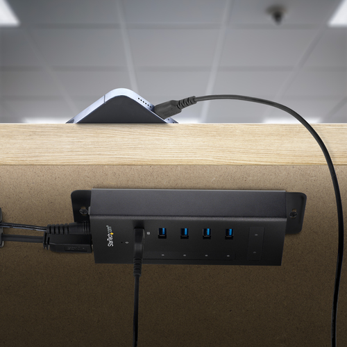 StarTech.com 7 Port USB C Hub - USB Type-C to 2x USB-C/5x USB-A - Commercial Metal USB 3.0 Hub - SuperSpeed USB 3.2 Gen 1 (5Gbps) - Self Powered - BC 1.2 Fast C – image 9