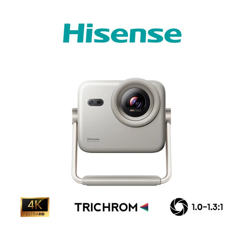 Проектор Hisense M2 PRO, DLP, 4K UHD, 1300 лм, экран 65–200", VIDAA U
