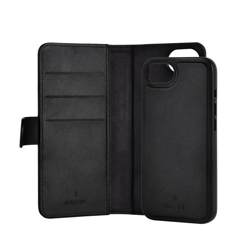 GRE8T GRS Magnetic Wallet IPhone 16e/17e Black B2B – image 6