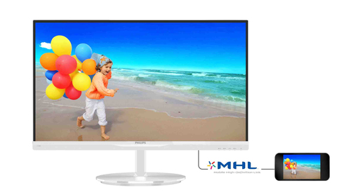 Philips E Line LCD monitor with SmartImage lite 234E5QHAW/01 – image 2