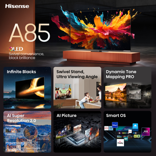 Hisense 55A85NQTUK TV – image 4