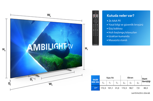 Philips 77OLED808/12 TV – image 2