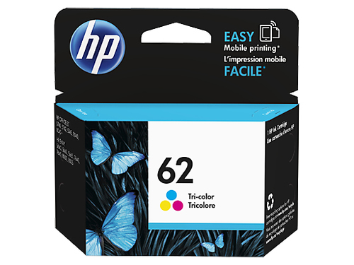 HP 62 Tri-color Original Ink Cartridge