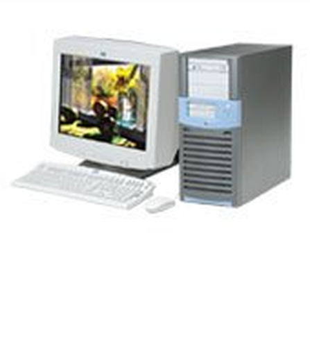 HP workstation x4000 Xeon 1,8 GHz 256 Mb 18-Gb SCSI Radeon 7000 48-speed cd