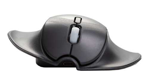 Bakker Elkhuizen BakkerElkhuizen HandshoeMouse Ambidextrous Mouse Bluetooth M Black - image 1