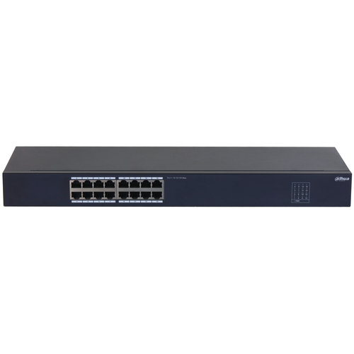 Dahua Technology SF1016 Unmanaged L2 Fast Ethernet (10/100) Black – image 2