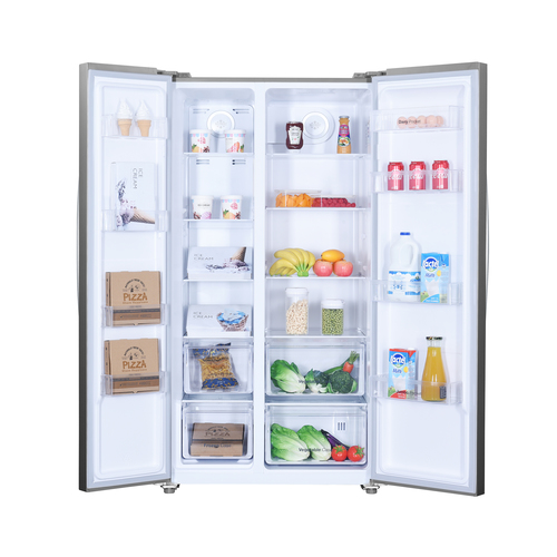Daewoo FRN-SH25BVS side-by-side refrigerator Freestanding – image 2