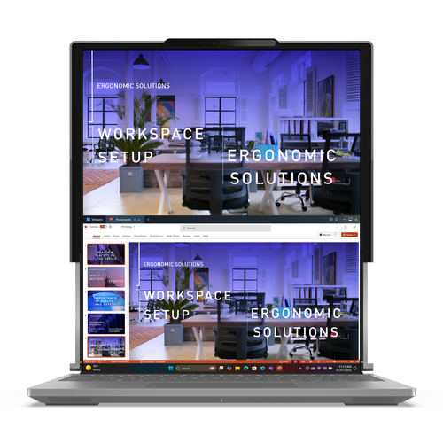 Lenovo ThinkBook Plus G6 Rollable Copilot+ PC Intel Core Ultra 7 258V Portátil 35,6 cm (14") 32 GB 1 TB SSD Wi-Fi 7 (802.11be) Windows 11 Pro Gris Italiano
