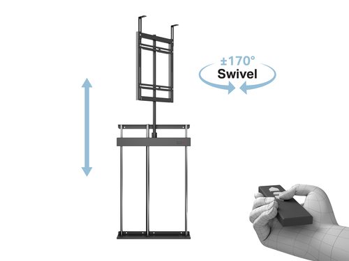 Multibrackets M Motorized TV Lift Swivel – image 2