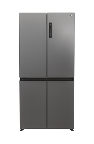 Hoover HHCR3818EWPL Total No Frost Multi-door American Fridge Freezer - Inox - E Rated, Stainless Steel - image 1
