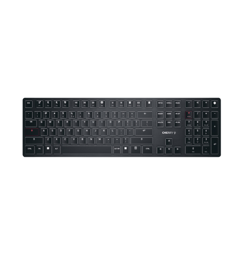 CHERRY KW X ULP клавиатура Универсальная USB + RF Wireless + Bluetooth QWERTY Международный американский стандарт Черный