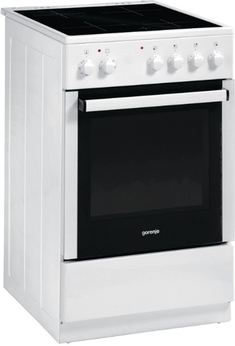 Gorenje EC55101AW cooker Freestanding cooker Electric Ceramic hob White