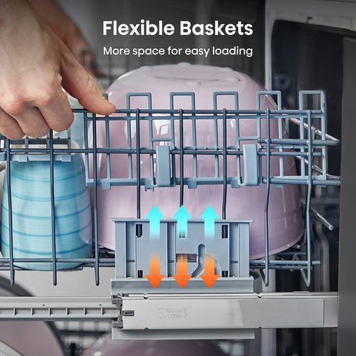 Hisense HV642C60UK dishwasher Fully built-in 14 place settings – image 6