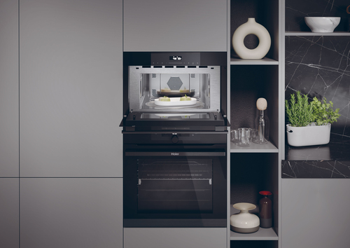 Haier HWO38MG4HXBD Black Grill microwave Built-in – image 5
