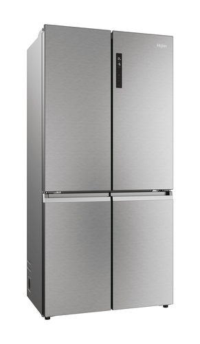 Haier HCR5919ENMP American-Style Fridge Freezer - Platinum Inox, Silver/Grey - image 4