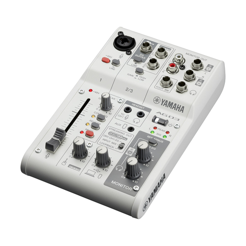 Yamaha AG03MK2W live streaming mixer, afbeelding 2