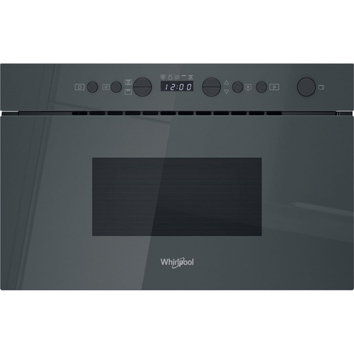 Whirlpool WMN14BSG Grey Grill microwave Built-in
