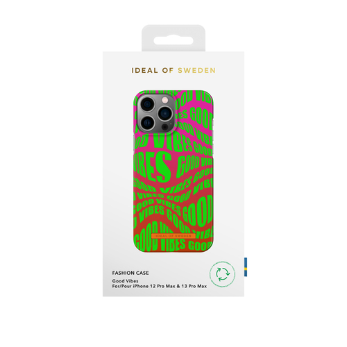 iDeal of Sweden Printed Case iPhone 12PM/13PM Good Vibes – image 1