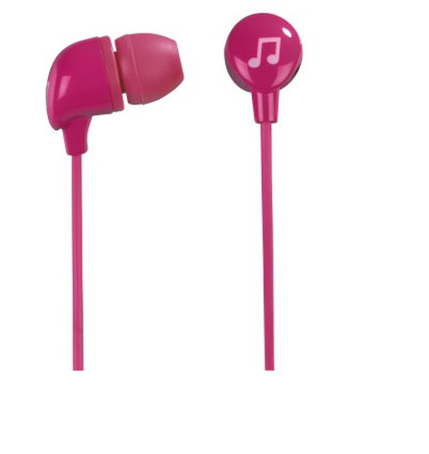 Hama 00092551 headphones/headset Wired In-ear Cherry (fruit)